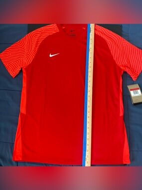 Nike Dri-Fit Strike II Jersey Men’s Large Red NWT CW3551-657
